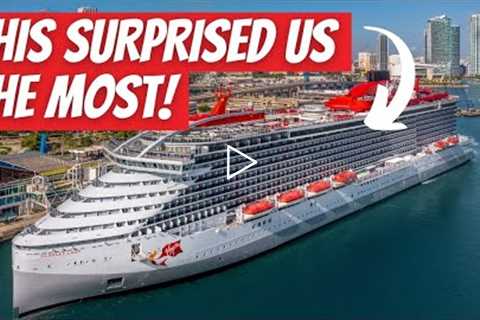 WE DIDN'T EXPECT TO FIND THIS ON VIRGIN VOYAGES SCARLET LADY!