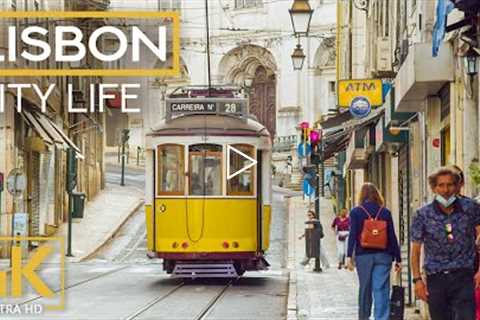 LISBON - City Life &amp; Landmarks - Beautiful Capital of Portugal in 4K | Traveling around Europe