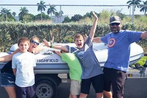 UNBOXING our NEW Highfield 310 || Nautical Ventures || Family Living on Boat || TRAWLER life