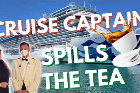 Cruise Captain Discusses What It's Like Having A Crisis At Sea &amp; Managing A Brand New Ship