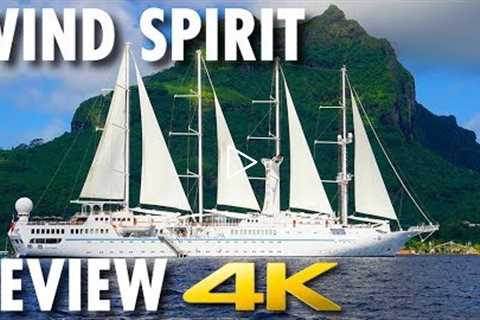 Wind Spirit Tour &amp; Review ~ Windstar Cruises ~ Cruise Ship Tour &amp; Review [4K Ultra HD]