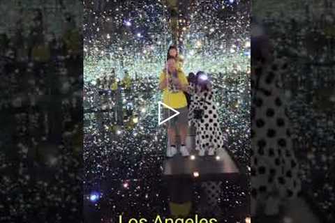 Infinity Mirror Room at The Broad in LA