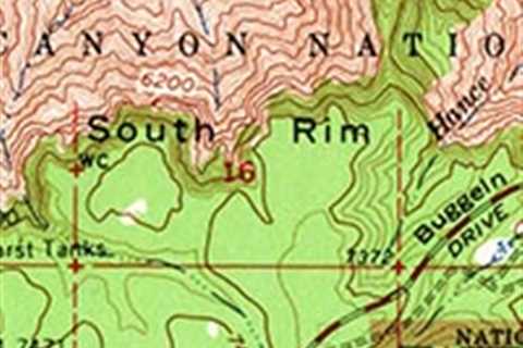 Grand Canyon Hiking Maps