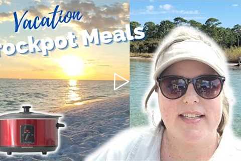 BEST EVER Dump and Go Crockpot Recipes | CHEAP Vacation Meals | Quick &amp; Easy Slow Cooker Meals
