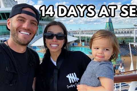We Boarded a Cruise from Europe to the USA (Full Ship Tour)