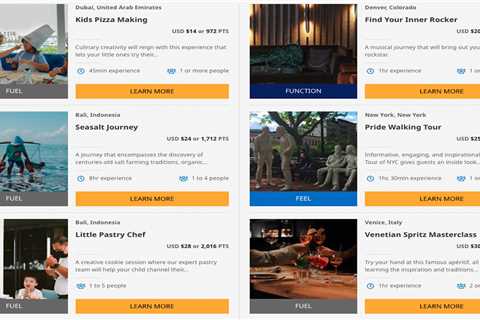 Hyatt’s FIND Experiences are back, and you can earn up to 17 points per dollar