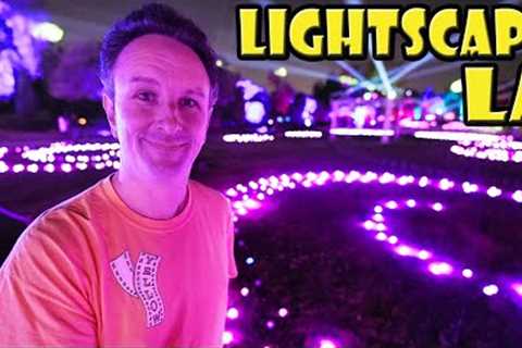 Visiting Lightscape at Los Angeles Arboretum 2022