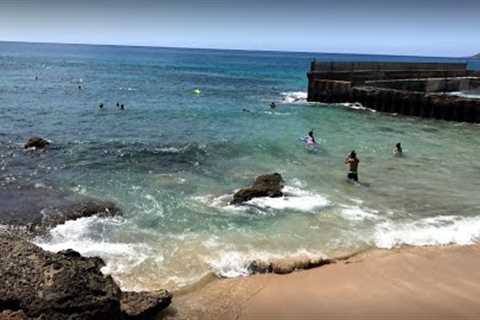 Beautiful Beaches in the Waianae Coast of Oahu, Hawaii