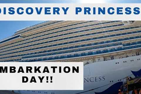 Discovery Princess Embarkation Day | Inaugural Sailing | West Coast Mexico | Solo Travel