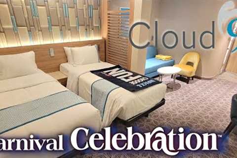 Carnival Celebration Cloud 9 Spa Suite Cabin Tour 17229, Carnival Cruise Line