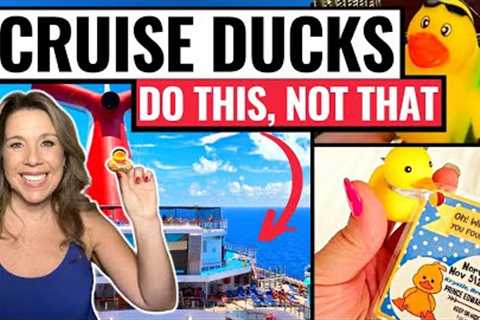 CRUISE DUCKS: Tips, Rules &amp; Everything You NEED to Know!