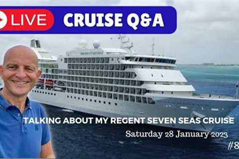 LIVE CRUISE Q&amp;A. Saturday 28 January 2023. 5pm UK/ 12 Noon EST / 9am PST