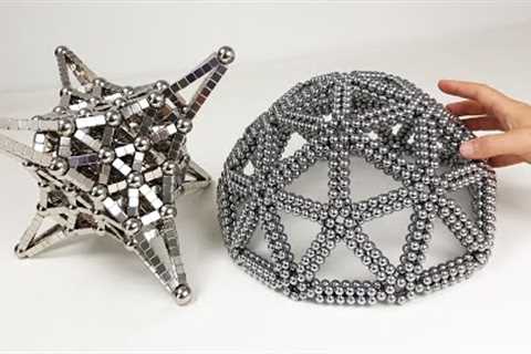 Magnet Satisfaction, Dome and Hyperbolic Octahedron | Magnetic Games