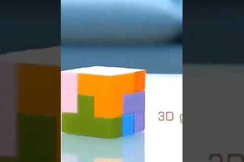 Magic Cube 3d Creative Learning Toy Puzzle Cube Magnetic Block