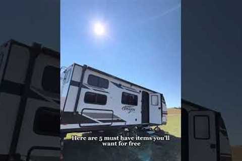 RV BOONDOCKING SETUP | Must Haves For RV Life #boondocking #drycamping #offgrid #rvlife