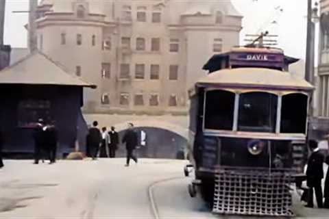 1907  Vancouver, Canada Original Video #Travel# Vancouver #Vintage#Canada