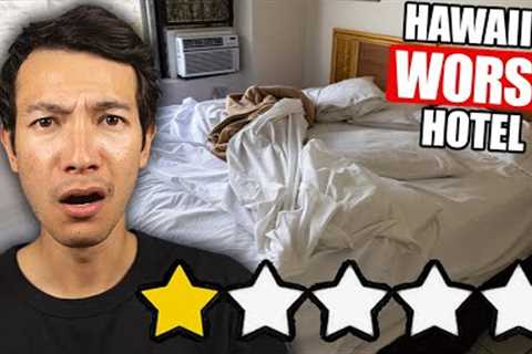 I Spent 24 Hours Inside Hawaii''s WORST Hotel Room