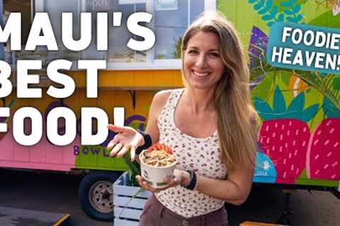 BEST FOOD ON MAUI, HAWAII (we ate at the highest rated food trucks on Maui)