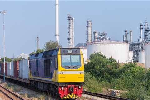 Are there any additional customs requirements associated with shipping by train?