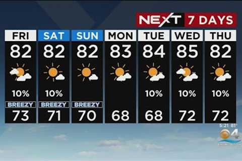 NEXT Weather forecast for Thursday 12/1/22 5PM