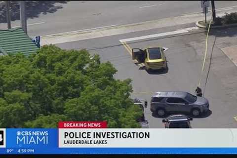Police investigate shooting in Lauderdale Lakes