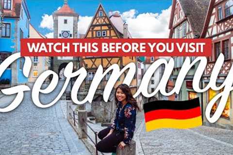 GERMANY TRAVEL TIPS FOR FIRST TIMERS | 40+ Must-Knows Before Visiting Germany + What NOT to Do!