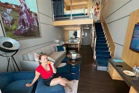 CROWN LOFT SUITE! Day 1 on Royal Caribbean''s Symphony of the Seas - Boarding Day Cruise Vlog 2023