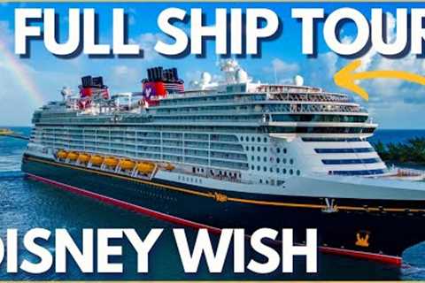 Disney Wish Full Ship Tour, 2023 Review &amp; BEST Spots of Disney's Newest Cruise Ship