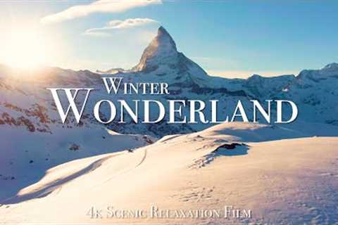 Winter Wonderland 4K - Scenic Relaxation Film with Calming Music