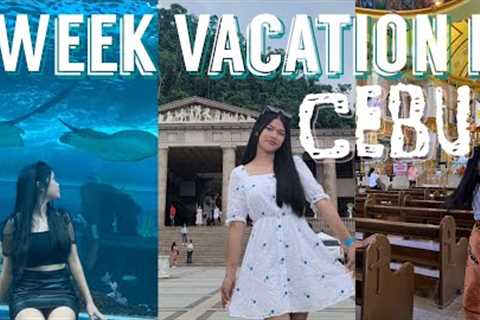 1 Week Vacation: Visiting Historical, Natural &amp; Built Attractions in “ Cebu “ (part1)// Crishel