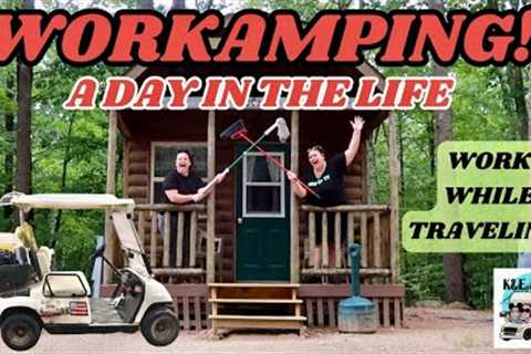 WORKAMPING | A DAY IN THE LIFE OF WORKAMPERS | HOW WORK AND TRAVEL AT THE SAME TIME