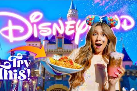 TRY THIS Awesome DISNEYLAND Summer Food! | Iconic Treat Returns | San Fransokyo, Tiana Palace Update