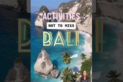 Things you can''t miss at Bali Indonesia #shorts #bali #travel #vacation
