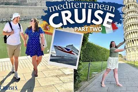 MEDITERRANEAN CRUISE! 🌊 PART 2 • Palma, Mallorca 🇪🇸 Florence &amp; Pisa, Italy 🇮🇹 P&amp;O..
