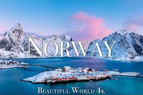 Norway 4K Winter Wonderland Film - Meditation Relaxing Music - Winter Scenery