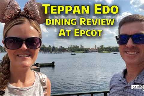 Teppan Edo Dining Review at Epcot with Friends - Japan Treats, Concert &amp; More! - Disney World..