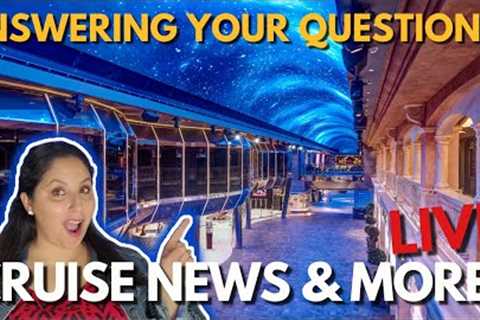 LIVE Cruise Q&amp;A &amp; Cruise CHAT with Alanna Zingano!