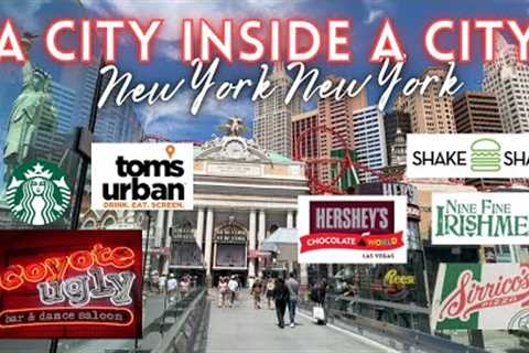 A CITY in ITSELF! 🤯 New York New York Hotel &amp; Casino Tour