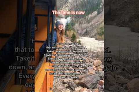The time is NOW #roadtrips #trainride #trains #trainvideo #silverton #colorado