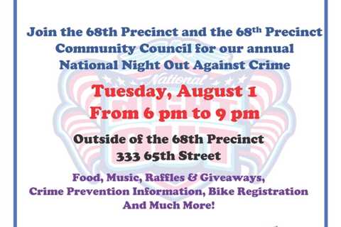 Cops looking forward to ‘night out’ with neighbors