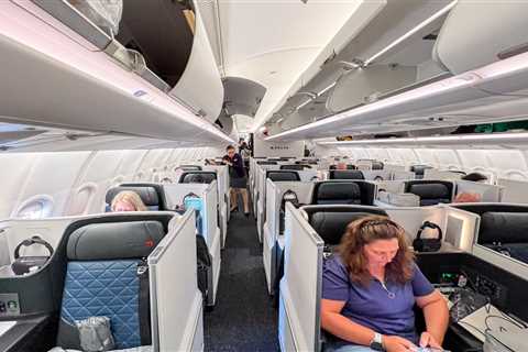 Delta One Suites review on the Airbus A330-900neo