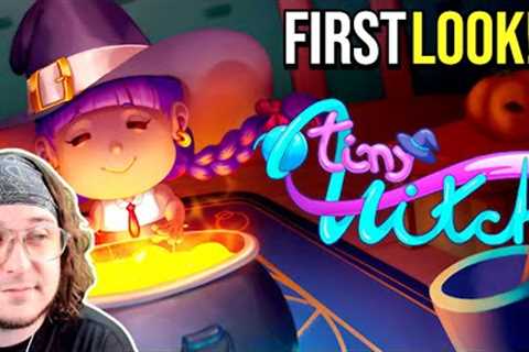 Running My OWN STORE as a Witch! - First Look at Tiny Witch