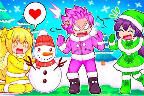 We See Snow For First Time! (Roblox)