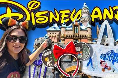 DISNEYLAND HOLIDAYS 2023 Update! FIRST LOOK at Decorations + NEW Winter Merchandise and MORE!