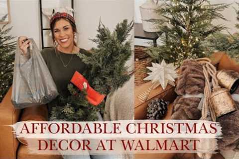 WALMART CHRISTMAS DECOR 2023 | SHOP WITH ME AND HAUL