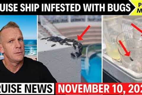 Cruise News *REVOLTING* Insects Overtake Ship (&amp; Top Updates)