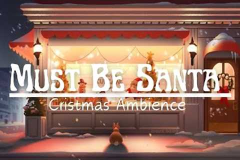 Relaxing Jazz Tunes in a Cozy Christmas Café with Snowy Ambiance (Winter Wonderland &amp; Falling..