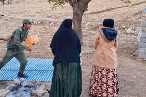 Alireza''s return to the nomadic hut and not seeing her family 😔😔