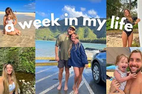 a week in my life at home in Hawaii ☀️🌊