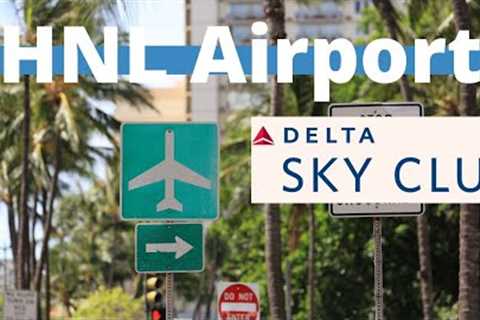 What does Honolulu (HNL) Airport look like for EARLY flights &amp; @Delta Sky Lounge HONOLULU | OAHU